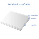 Lächelnde Aufkleber mit lila Sonnenbrille –...