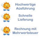 Lächelnde Aufkleber mit lila Sonnenbrille – Smile Autoaufkleber für Wohnwagen und mehr! Sticker mit Stil bestellen