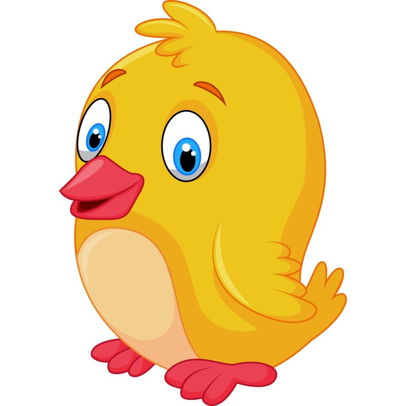 Aufkleber Sticker Vogel gelb lustig coole Sticker für Kinder selbstkl, 4,74  €