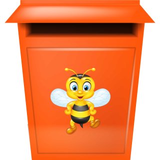 Aufkleber lustige Honig Biene mit Stachel selbstklebend Sticker Autoa, 4,74  €