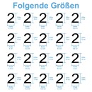 Selbstklebende fortlaufende Klebezahlen Zahlenaufkleber Ziffern Aufkleber Zahlen Klebeziffern wetterfest 1 bis 75 blau 7 cm