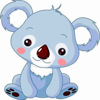 Koalabär Aufkleber Sticker Heckscheibenaufkleber selbstklebend Autoaufkleber Teddy Bär Kuscheltier Sticker für Kinder Set Car Wohnwagen wetterfest