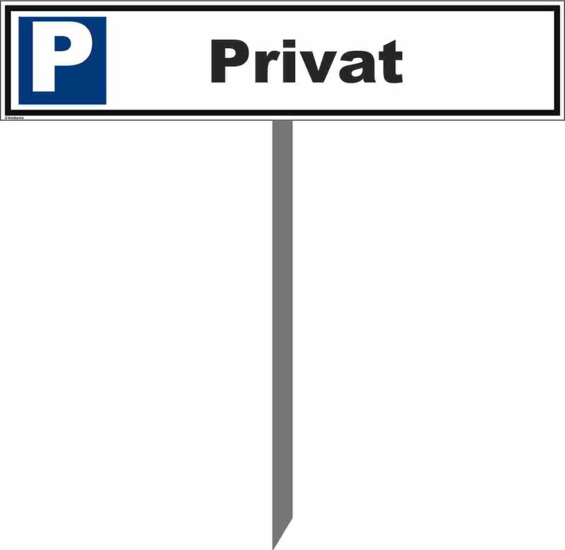 Verbotsschild Privat-Parkplatz direkt beim Hersteller kaufen
